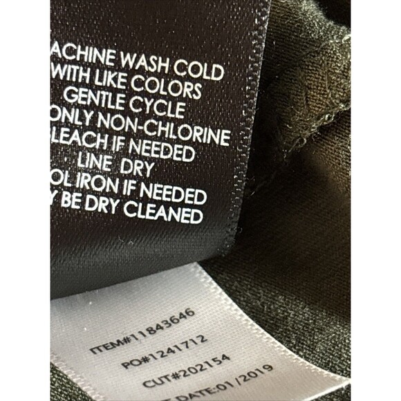 TORRID WOMENS Olive Green Jersey Flounce Culotte Jumpsuit SIZE 2 - Picture 15 of 15